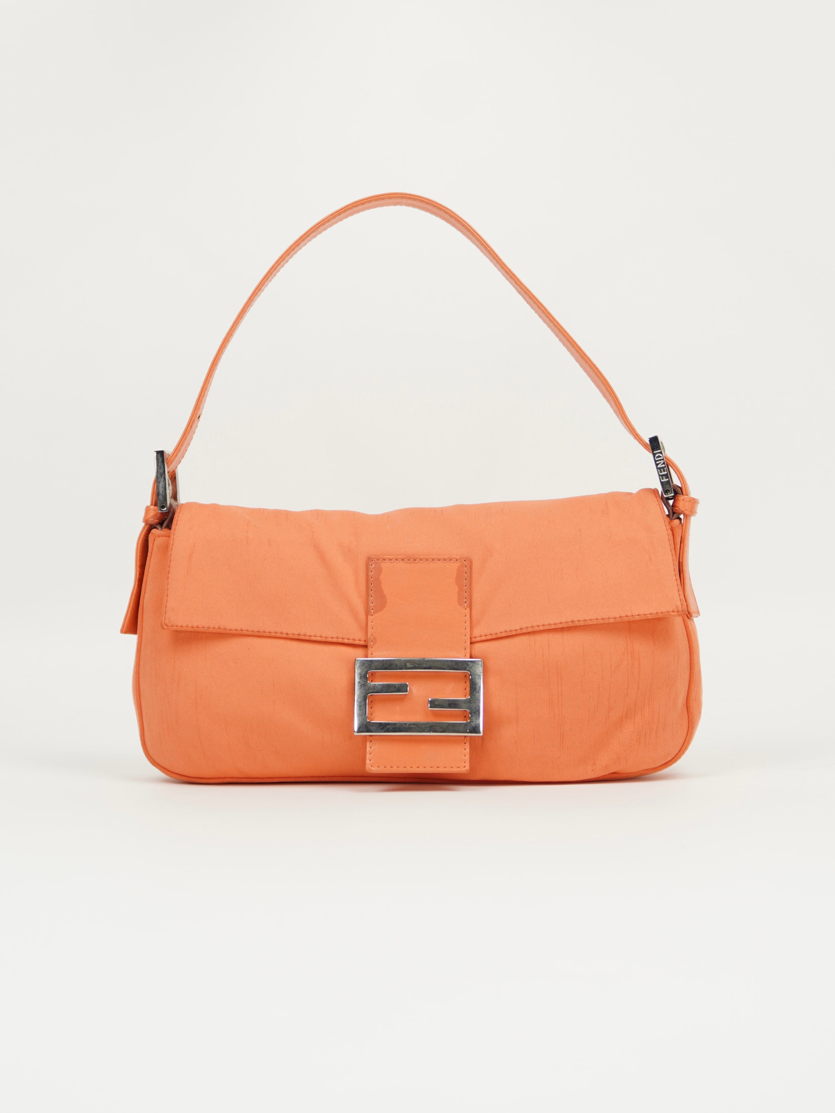 FENDI ORANGE BAGUETTE