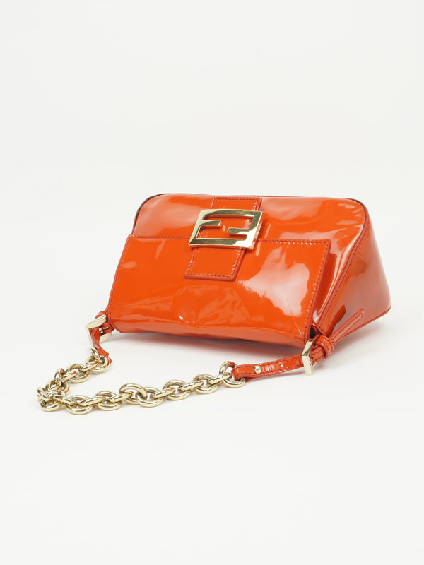 FENDI VINYL BAGUETTE BAG