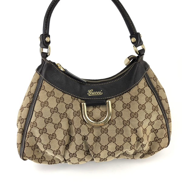 GUCCI MONOGRAM ABBEY SHOULDER BAG