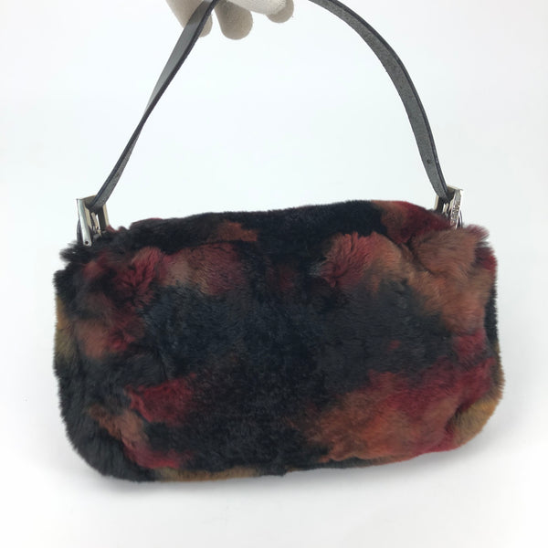 FENDI FUR BAGUETTE BAG