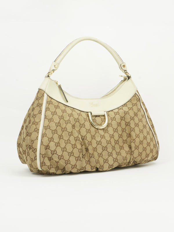 GUCCI MONOGRAM ABBEY BAG