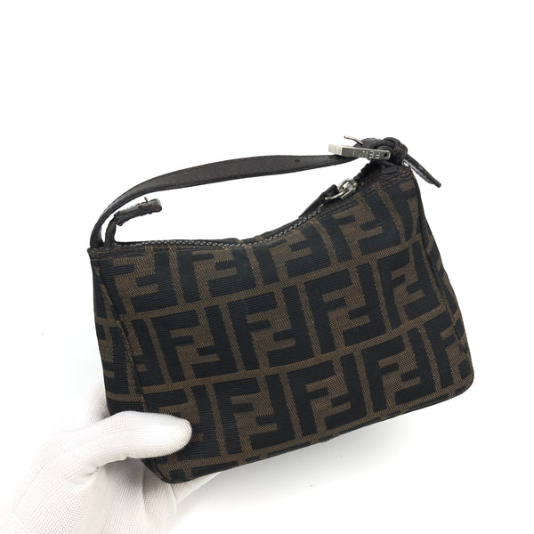 Fendi monogram clutch best sale