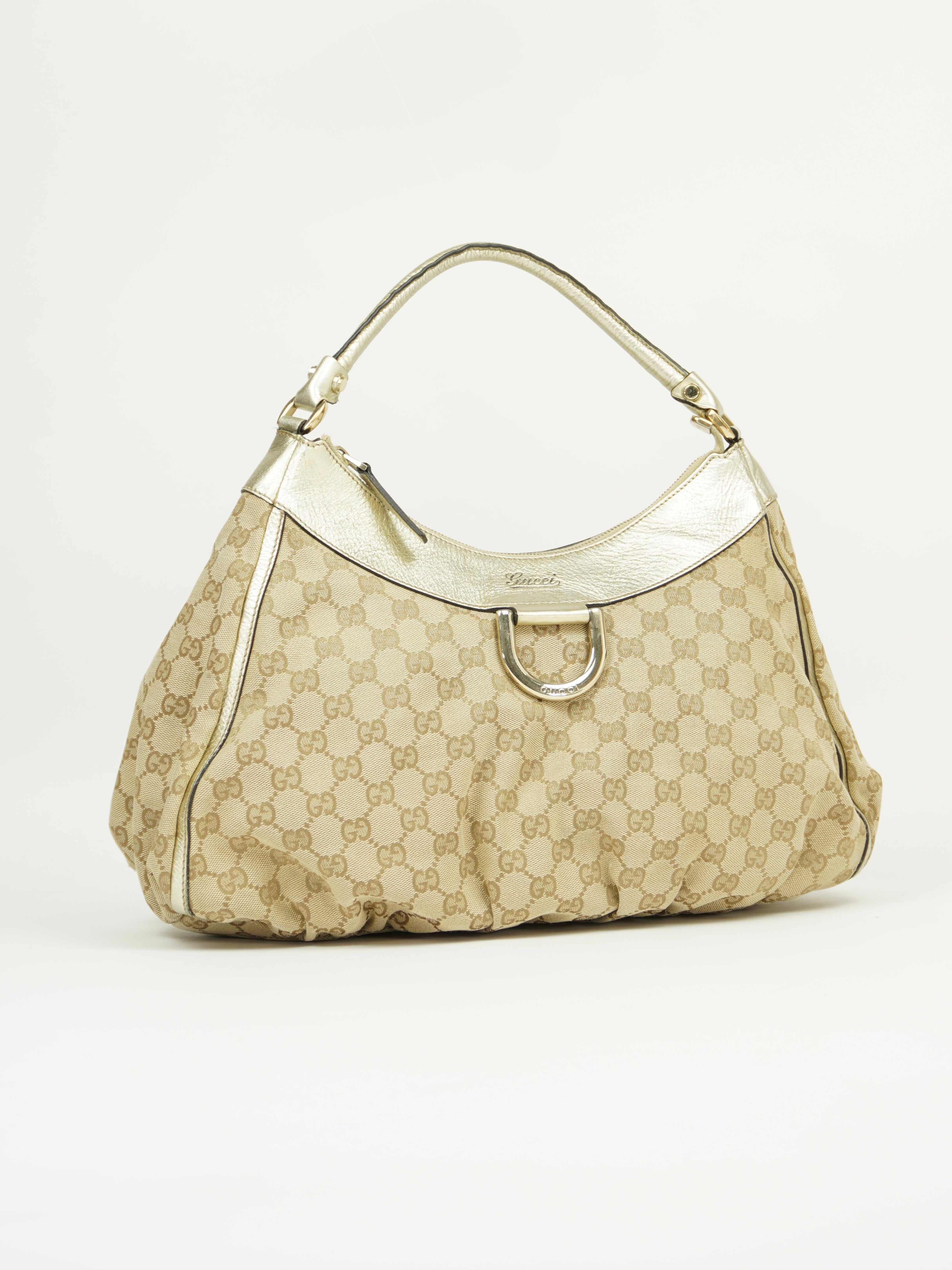 GUCCI MONOGRAM ABBEY BAG