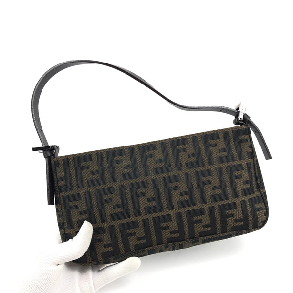 FENDI ZUCCA SHOULDER BAG