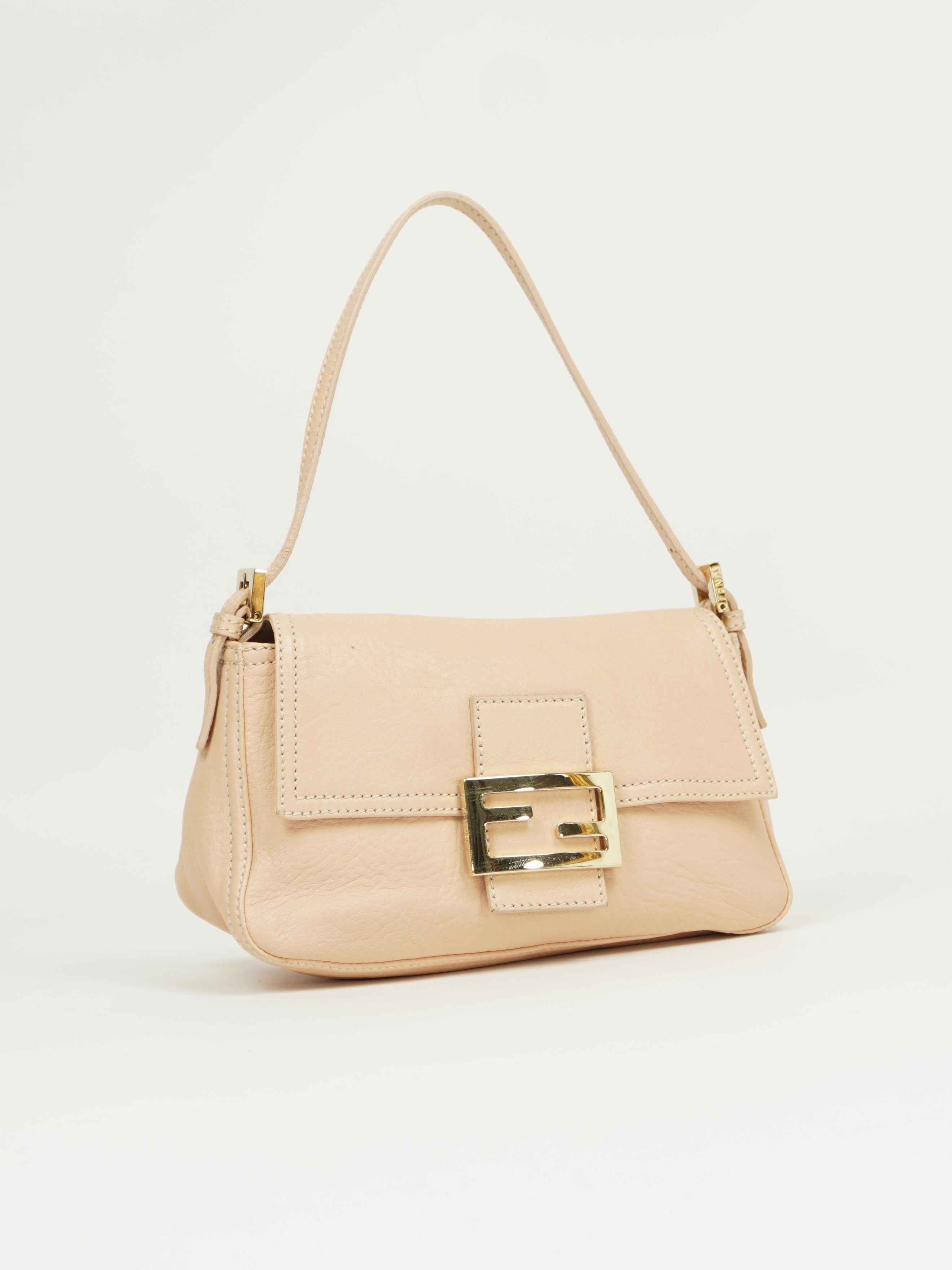 FENDI LEATHER BAGUETTE