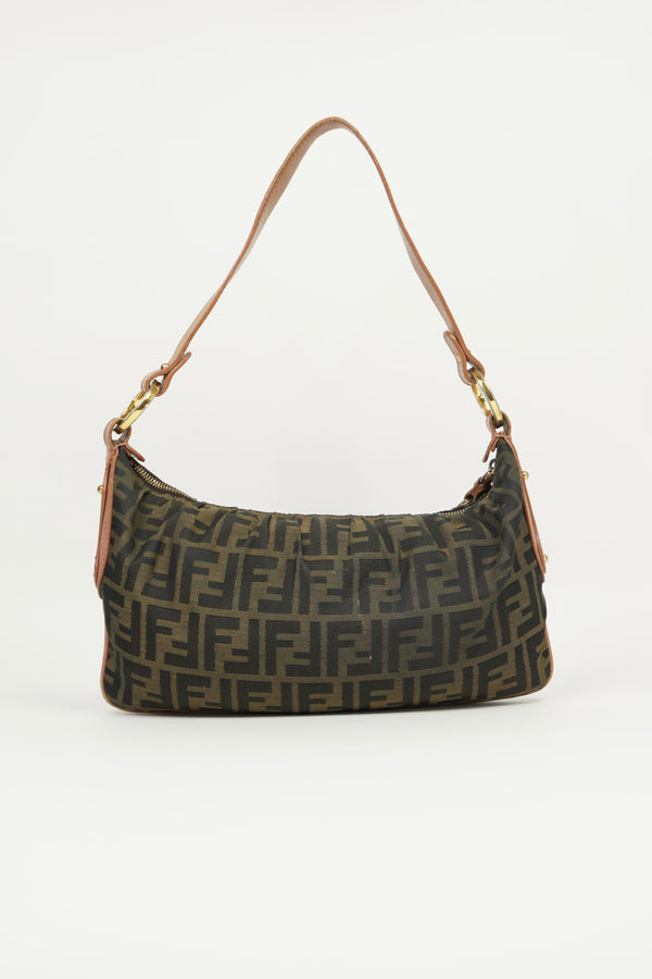 FENDI ZUCCA SHOULDER BAG