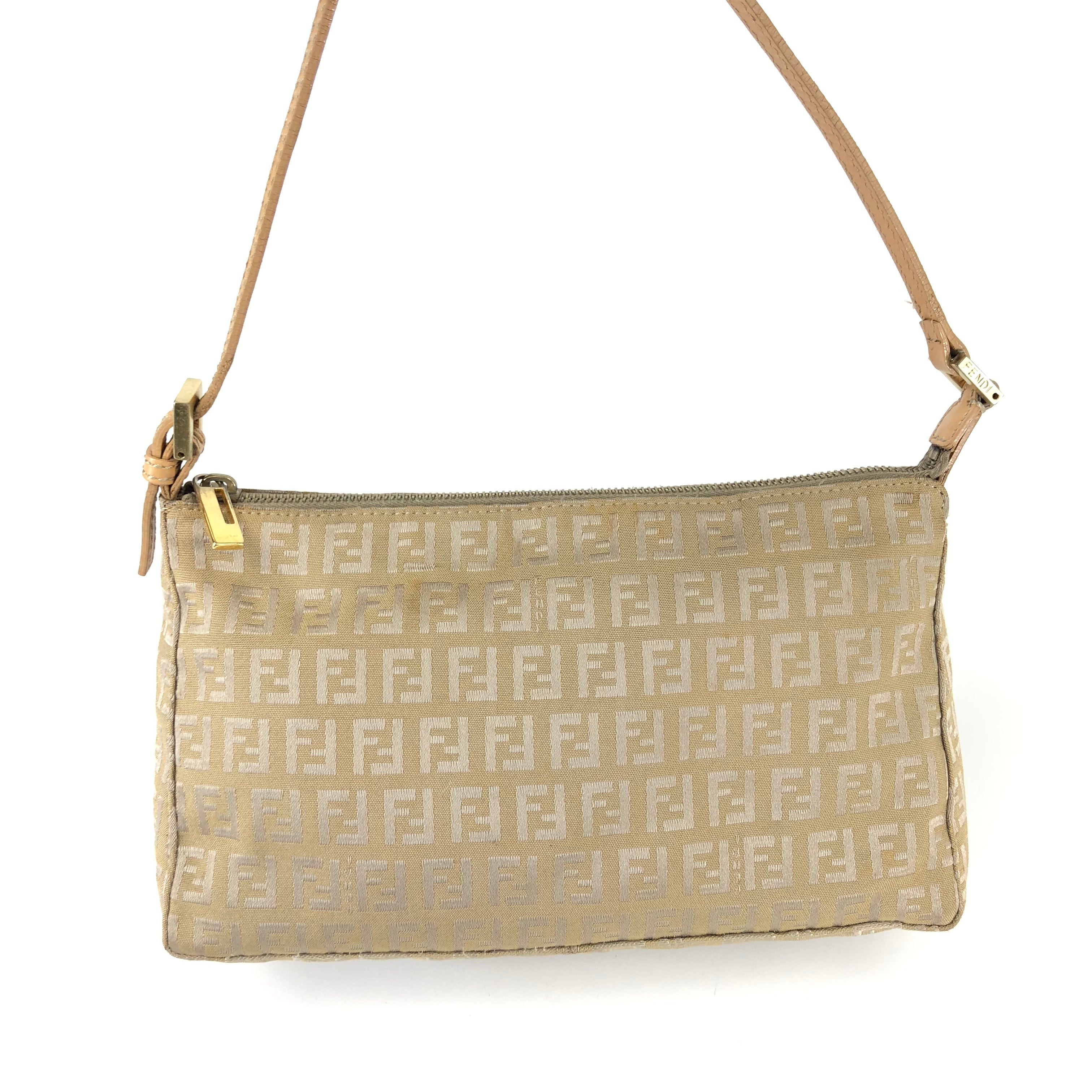 Fendi Zucca Shoulder Bag