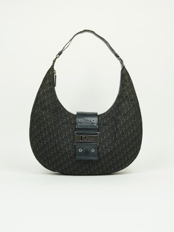 CHRISTIAN DIOR MONOGRAM CRESCENT BAG