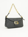 FENDI MONOGRAM CHAIN BAGUETTE
