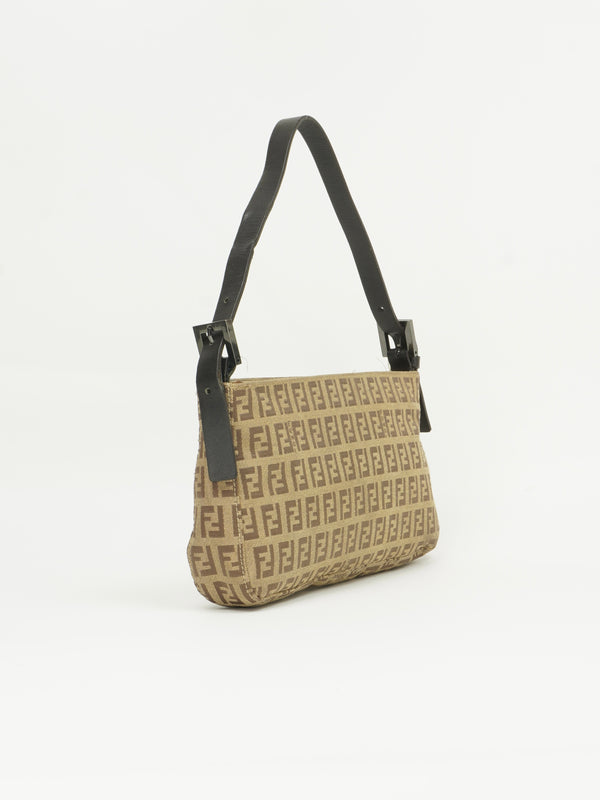 FENDI ZUCCA SHOULDER BAG