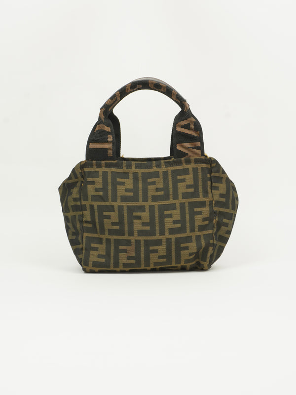 FENDI ZUCCA CLUTCH BAG