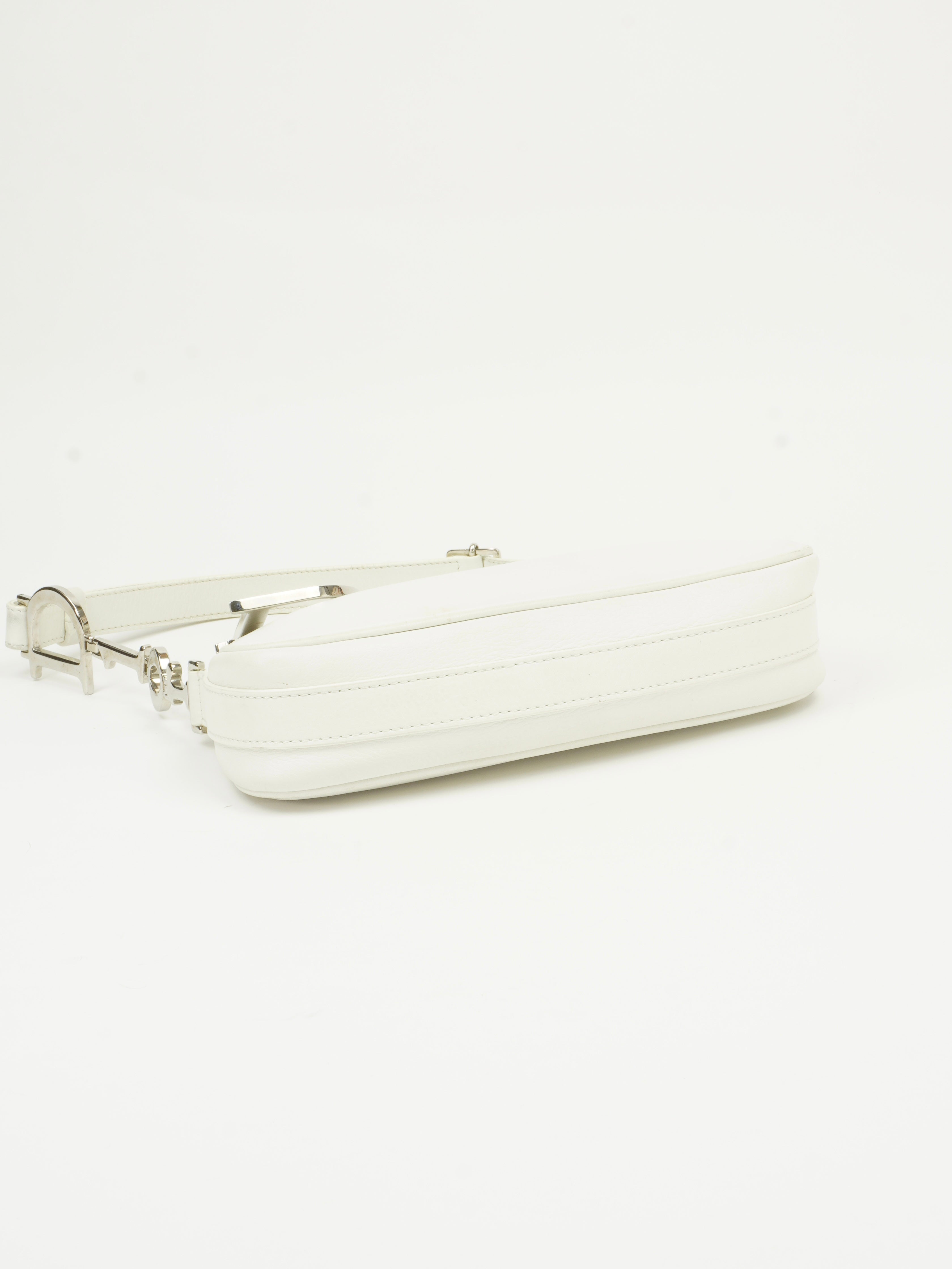 CHRISTIAN DIOR BAG WITH SILVER HARDWARE