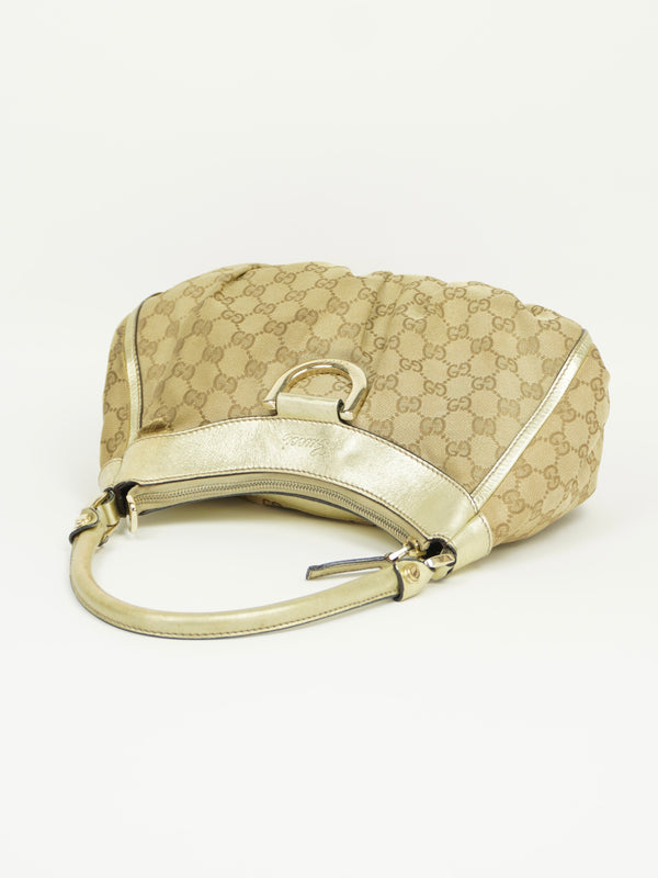 GUCCI MONOGRAM ABBEY BAG