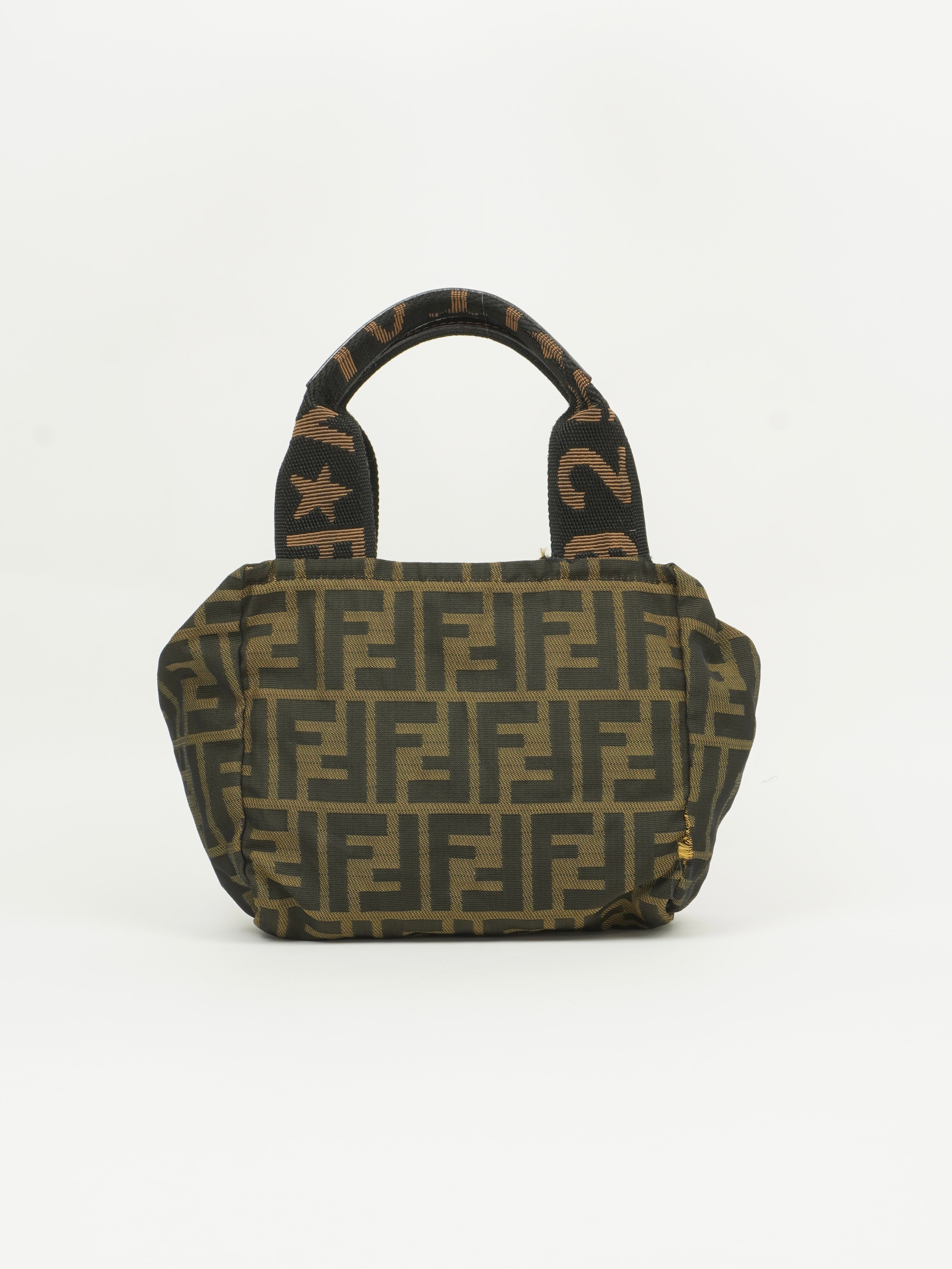 FENDI ZUCCA CLUTCH BAG