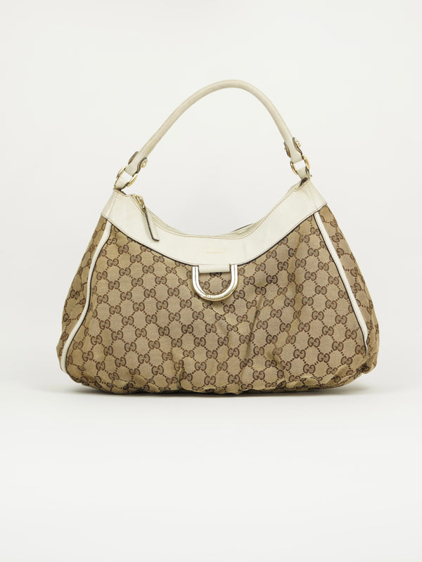 GUCCI MONOGRAM ABBEY BAG