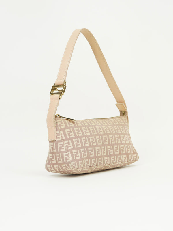 FENDI ZUCCA SHOULDER BAG