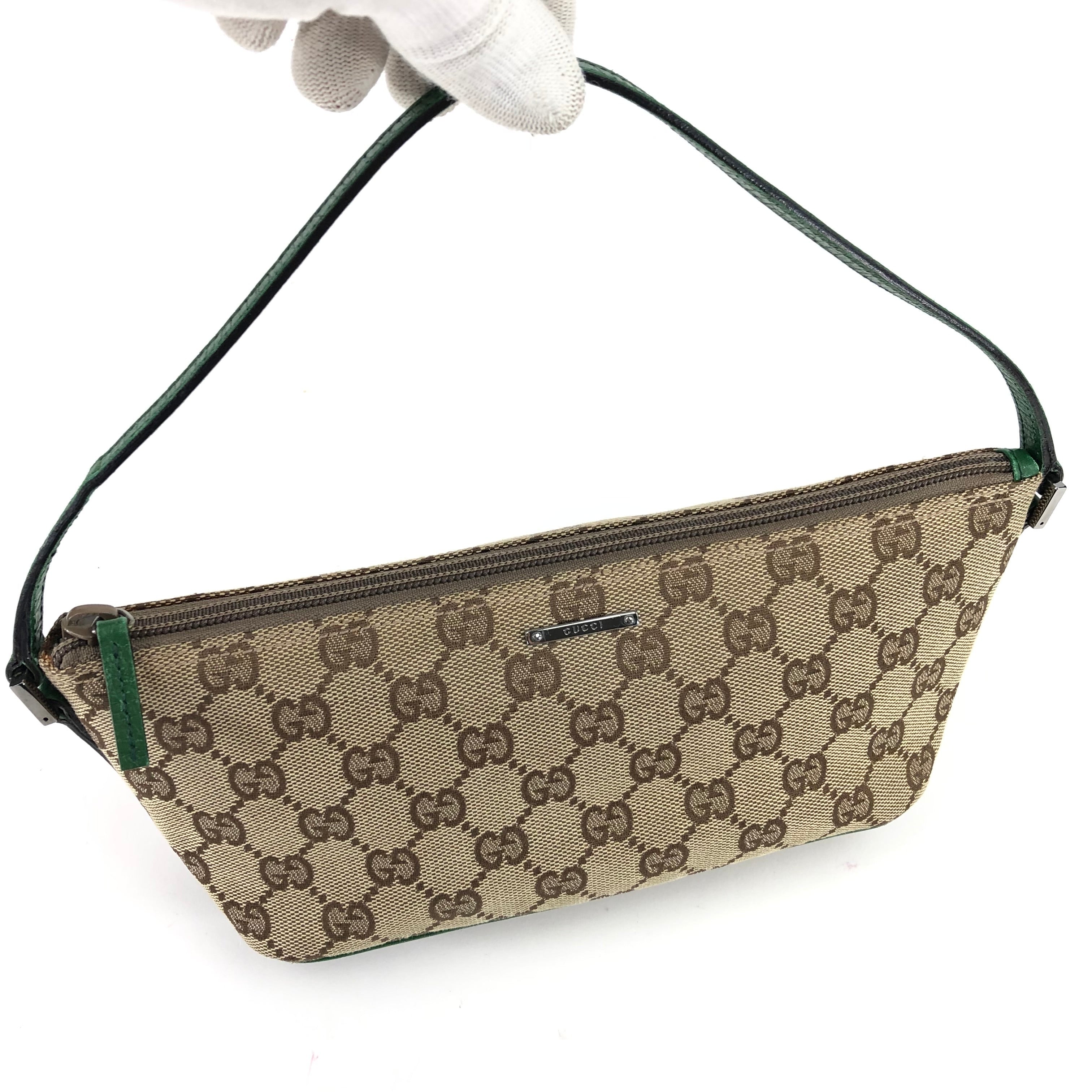 GUCCI MONOGRAM SHOULDER BAG