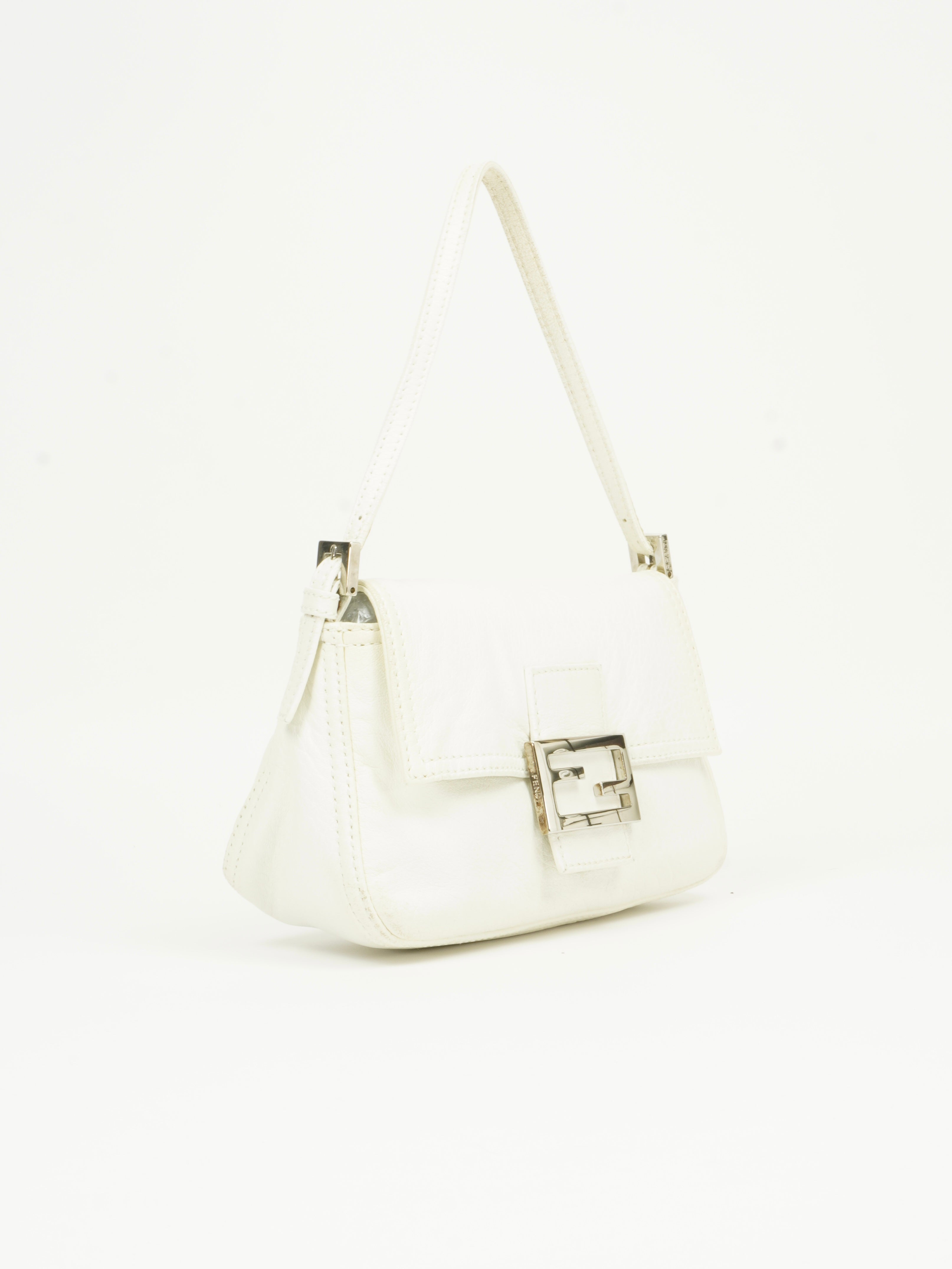 FENDI LEATHER BAGUETTE