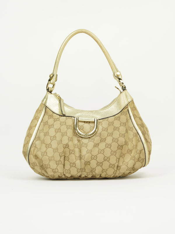 GUCCI MONOGRAM ABBEY BAG