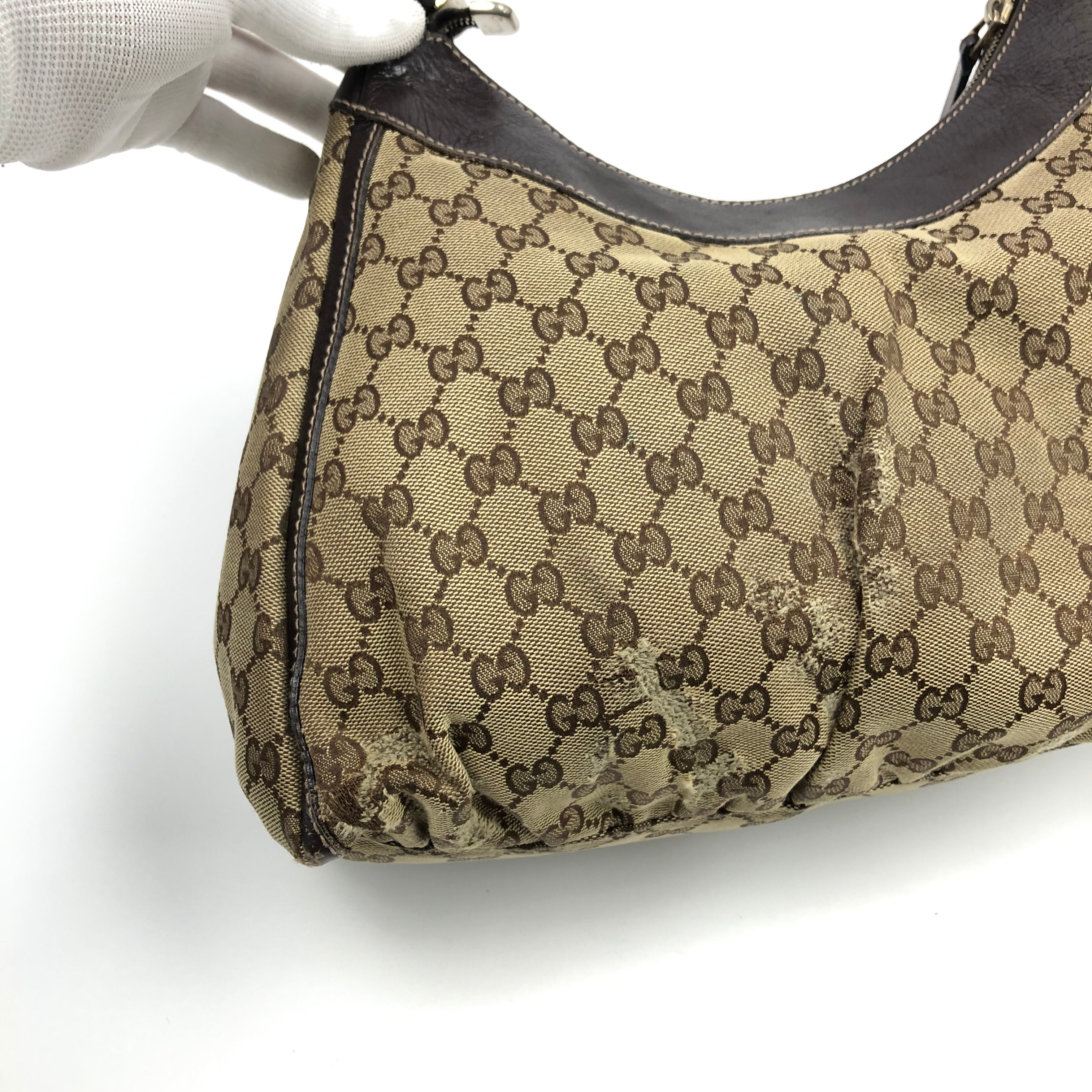 Gucci Monogram Abbey Shoulder Bag