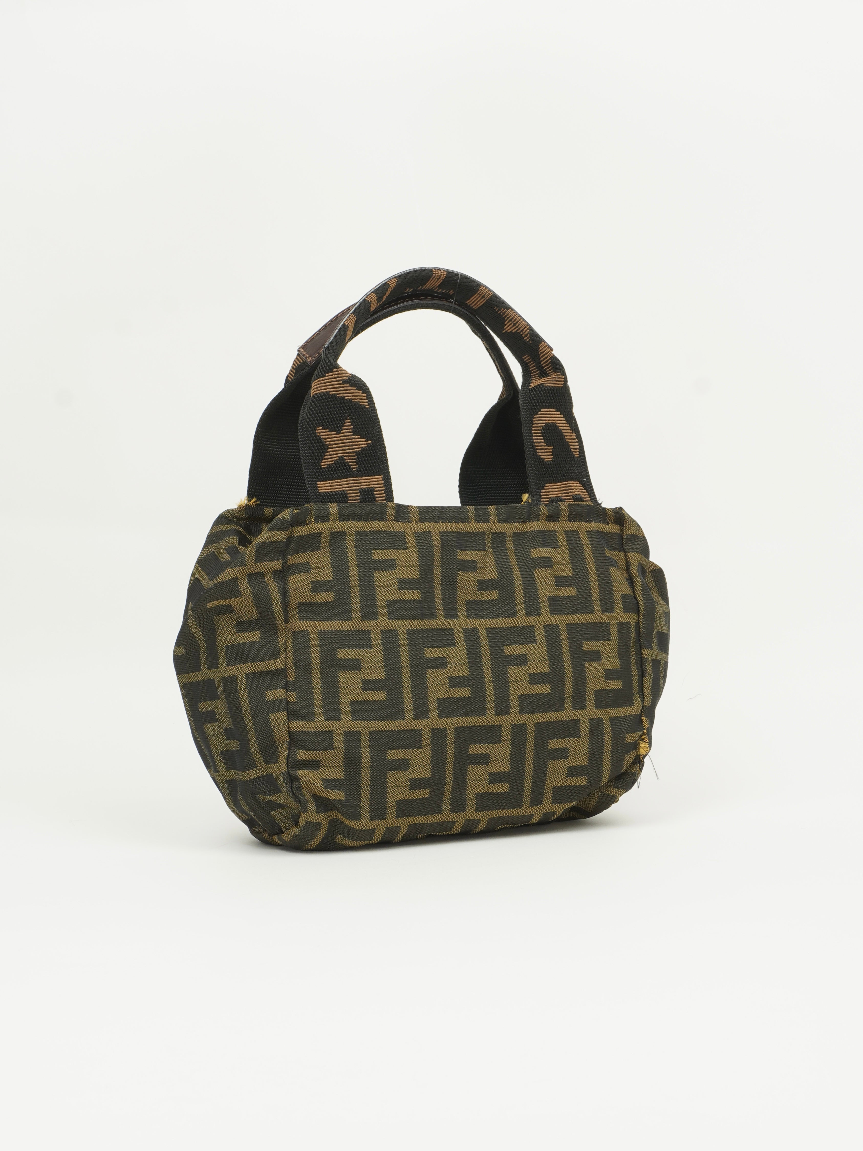 FENDI ZUCCA CLUTCH BAG