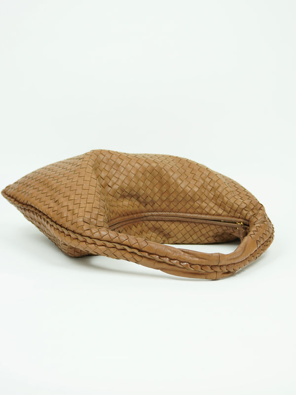 BOTTEGA VENETA INTRECCIATO HOBO SHOULDER BAG