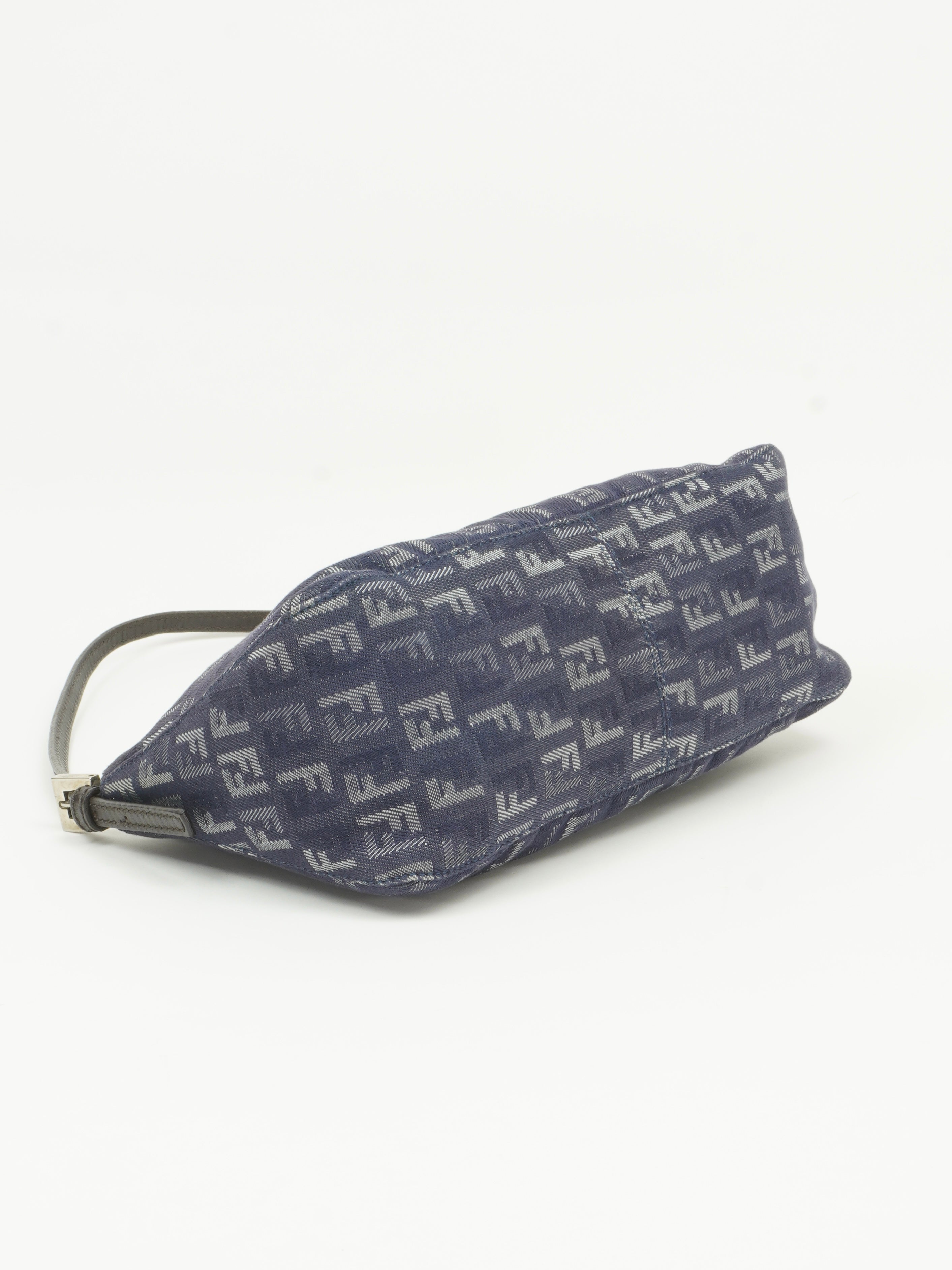 FENDI DENIM ZUCCA SHOULDER BAG