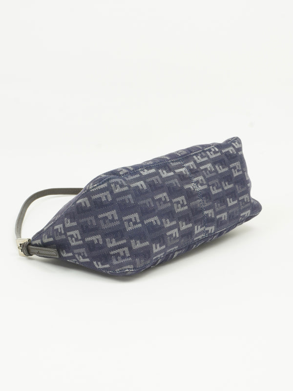 FENDI DENIM ZUCCA SHOULDER BAG