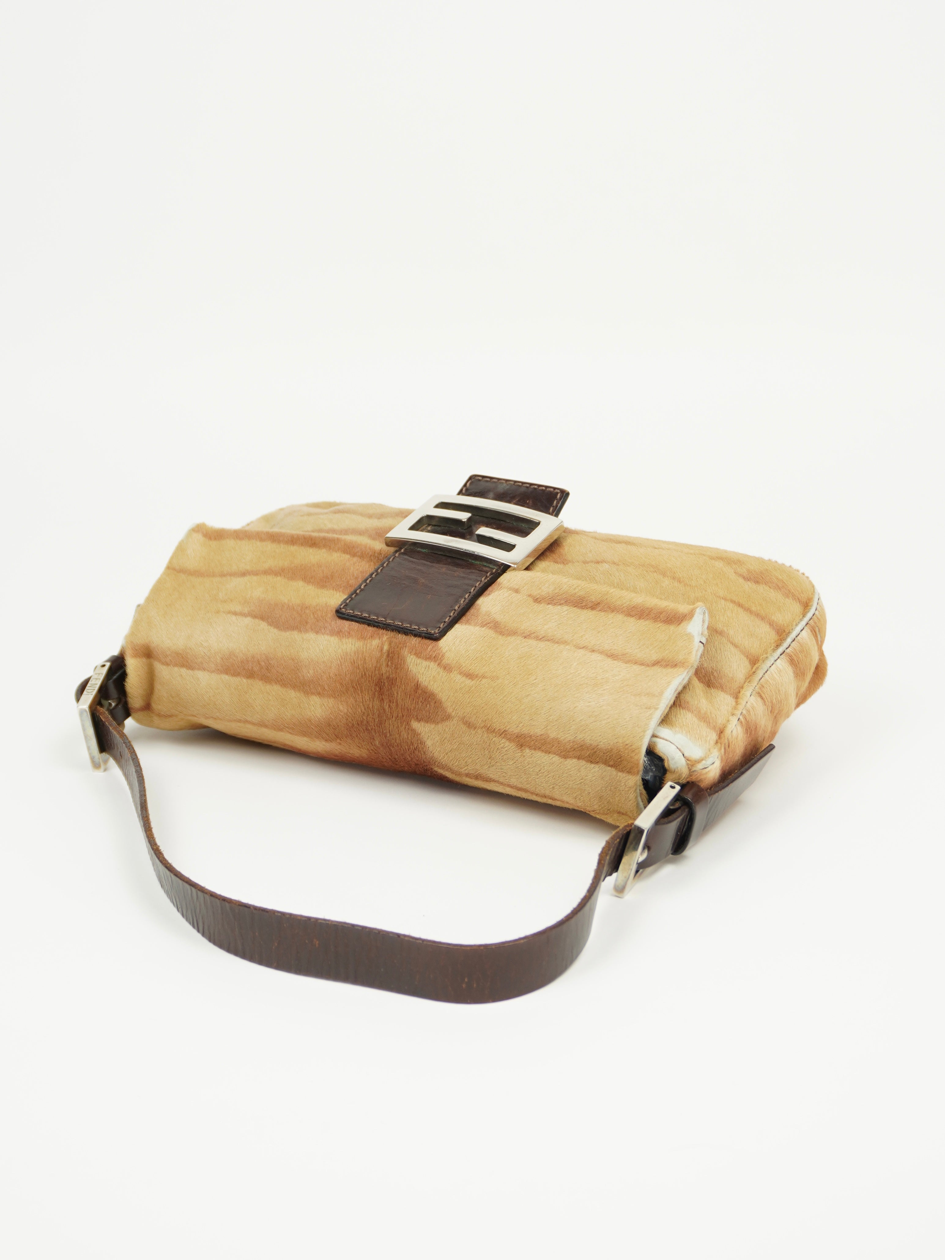 FENDI CALF HAIR BAGUETTE