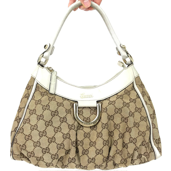 Gucci Monogram Abbey Shoulder Bag