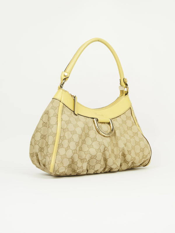 GUCCI MONOGRAM ABBEY BAG
