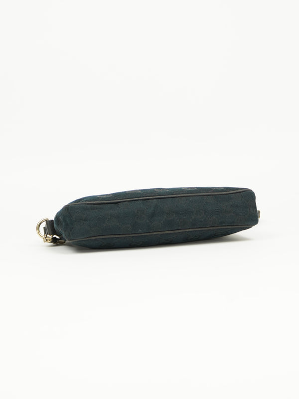 GUCCI MONOGRAM BOOT CHARM BAG