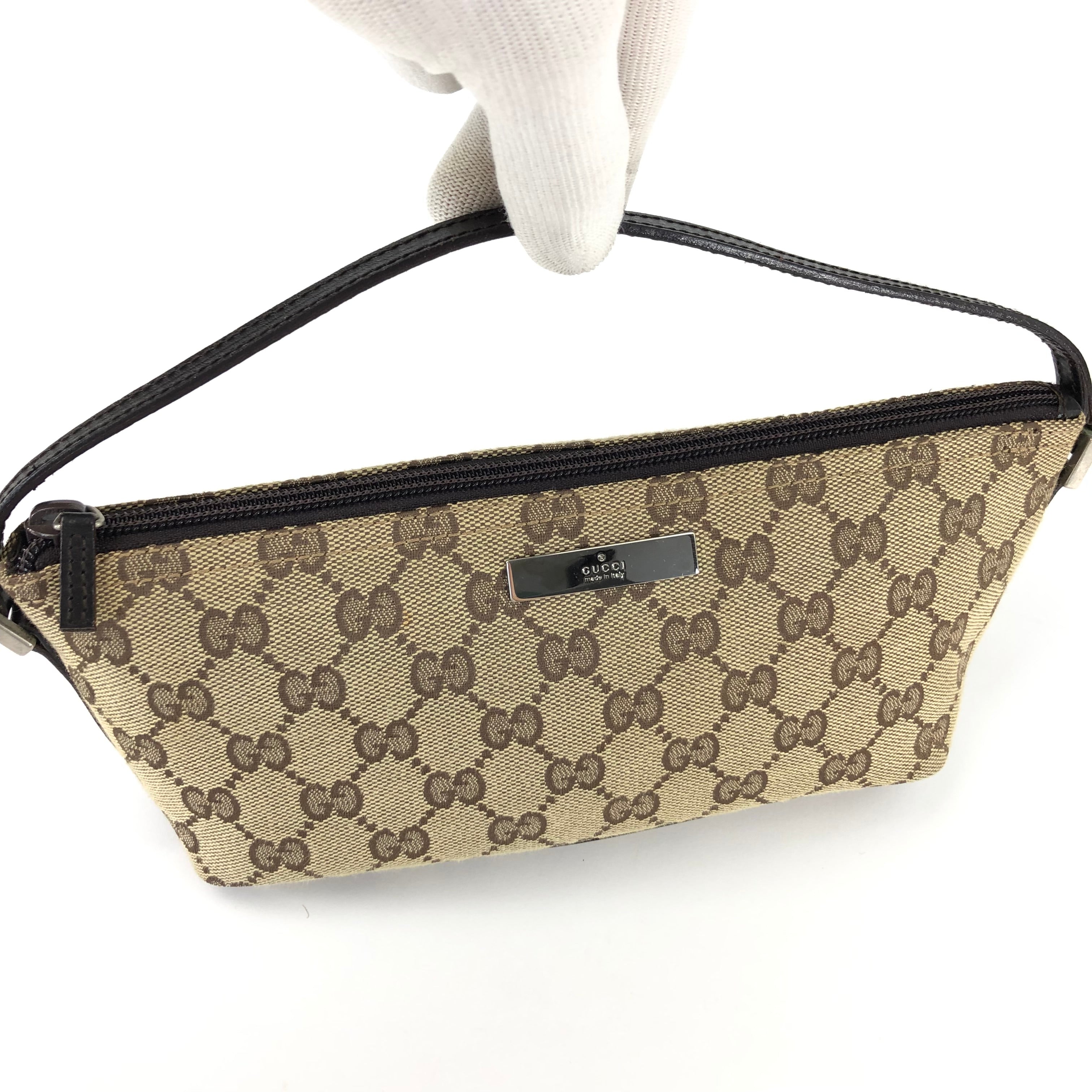 GUCCI MONOGRAM SHOULDER BAG
