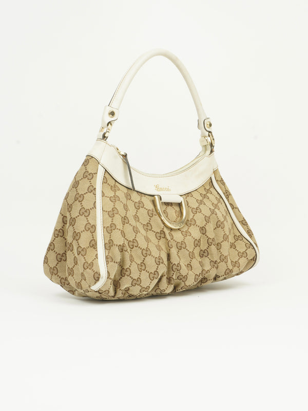 GUCCI MONOGRAM ABBEY BAG