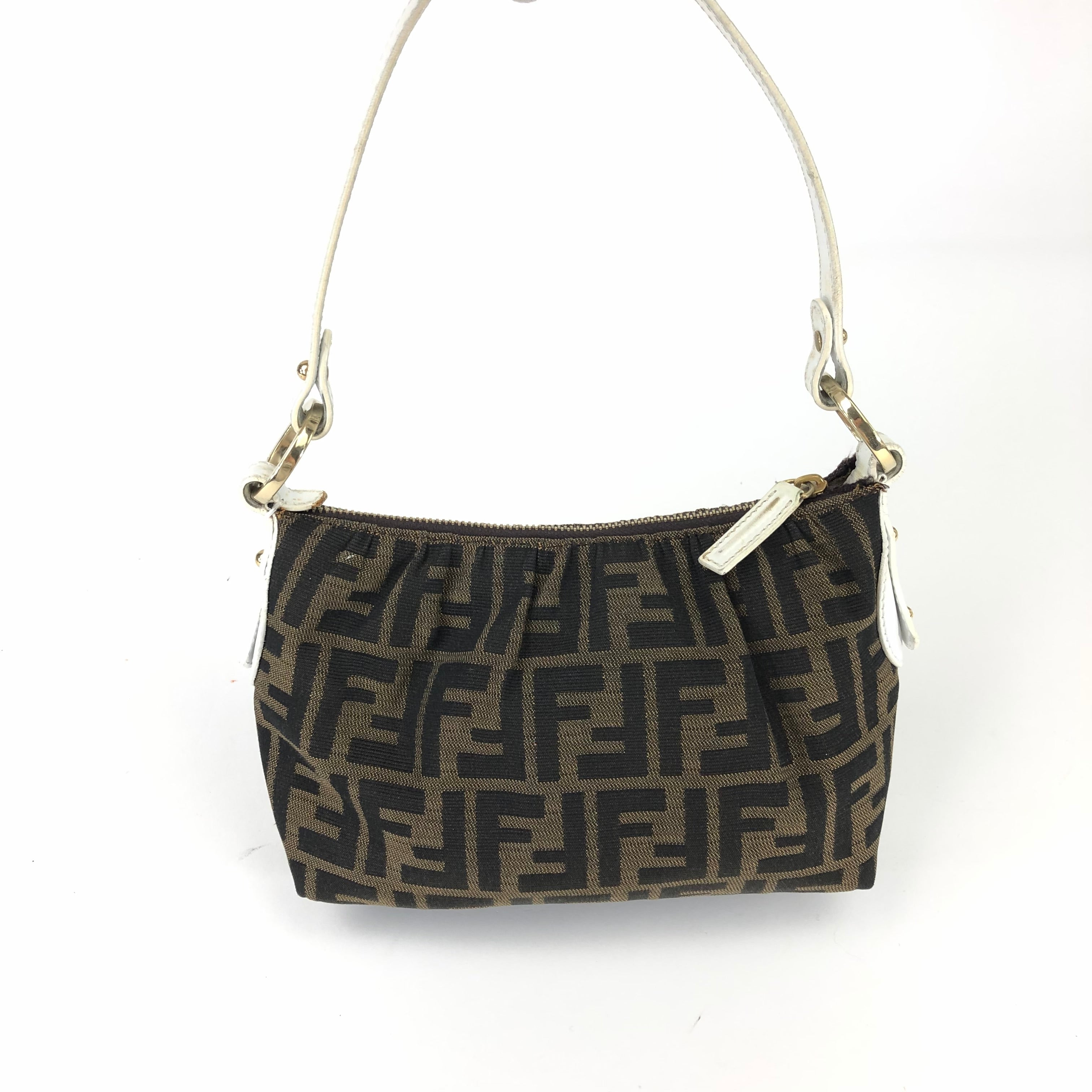 FENDI ZUCCA SHOULDER BAG