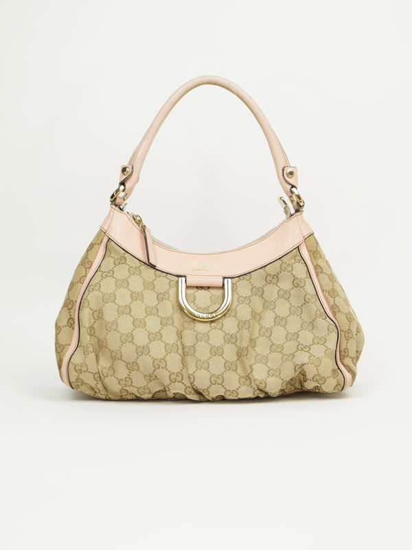 GUCCI MONOGRAM ABBEY BAG