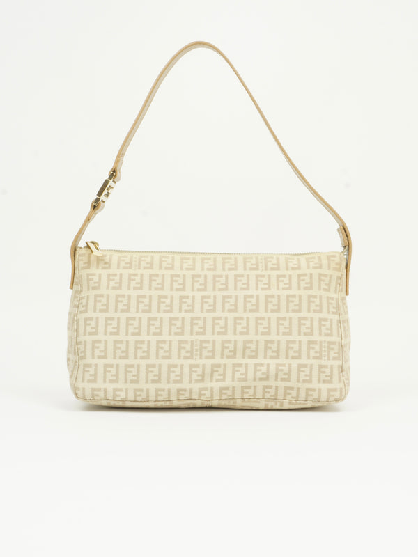 FENDI ZUCCA SHOULDER BAG