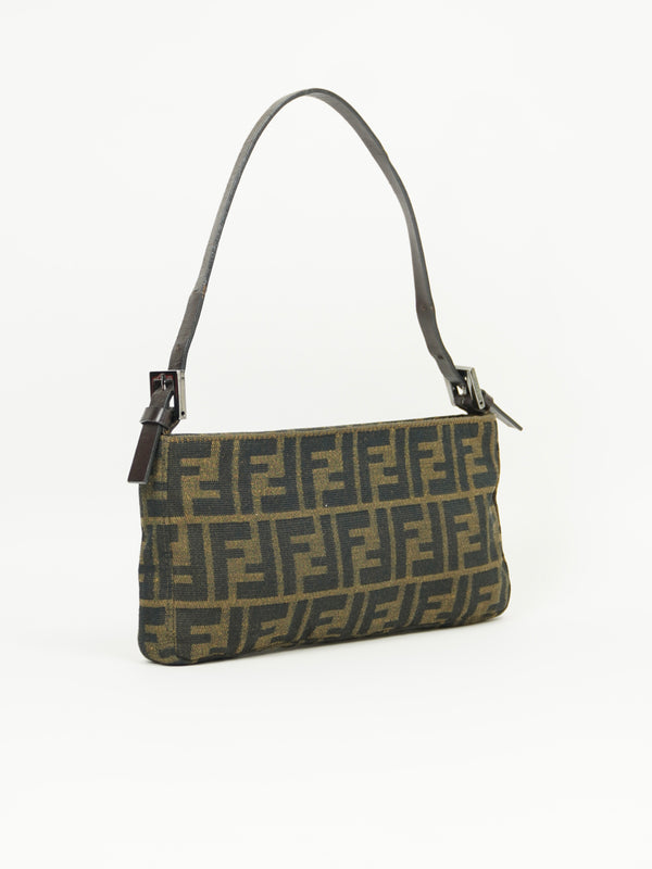 FENDI ZUCCA SHOULDER BAG