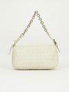 FENDI MONOGRAM CHAIN BAGUETTE