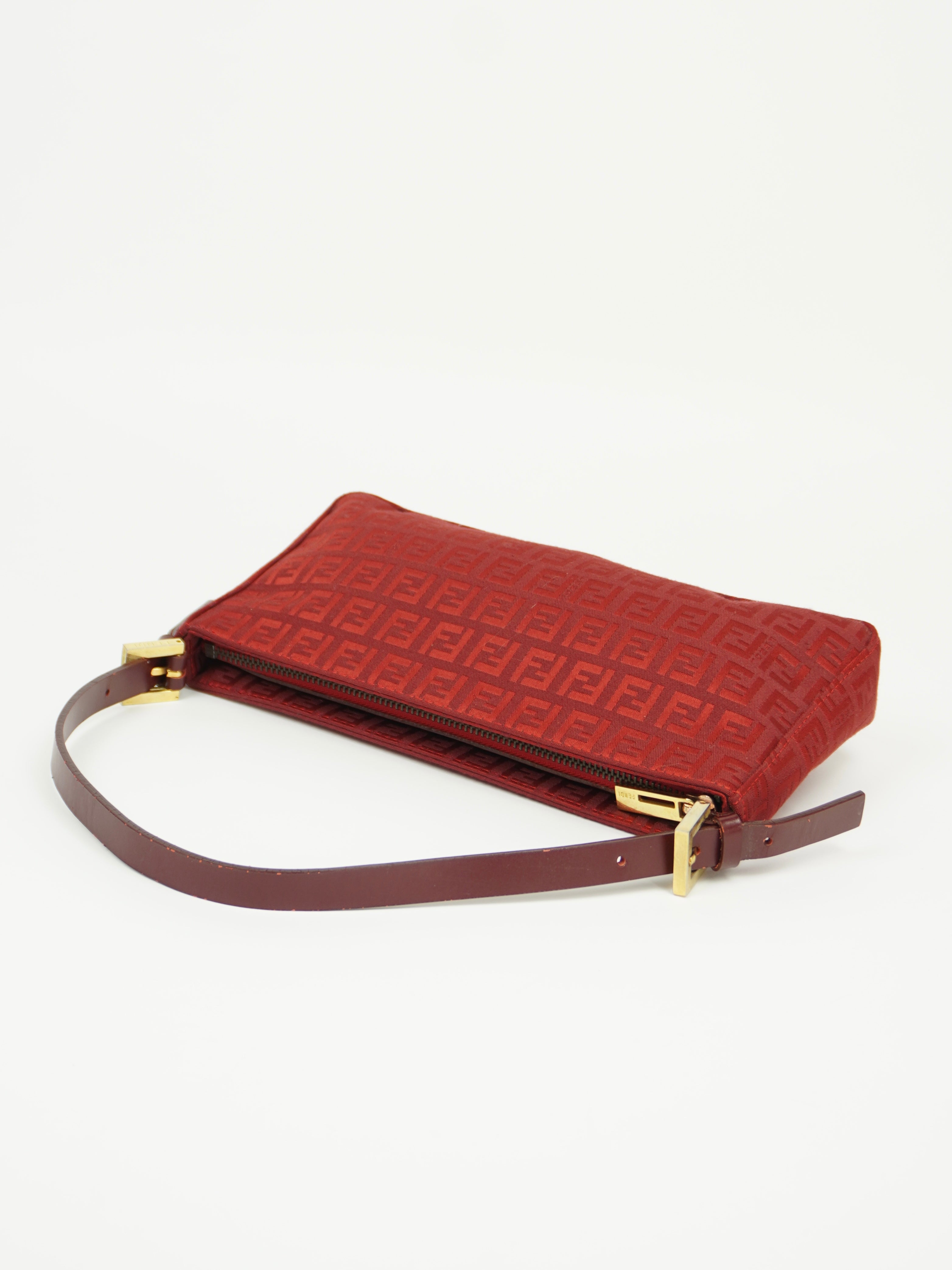 FENDI ZUCCA SHOULDER BAG