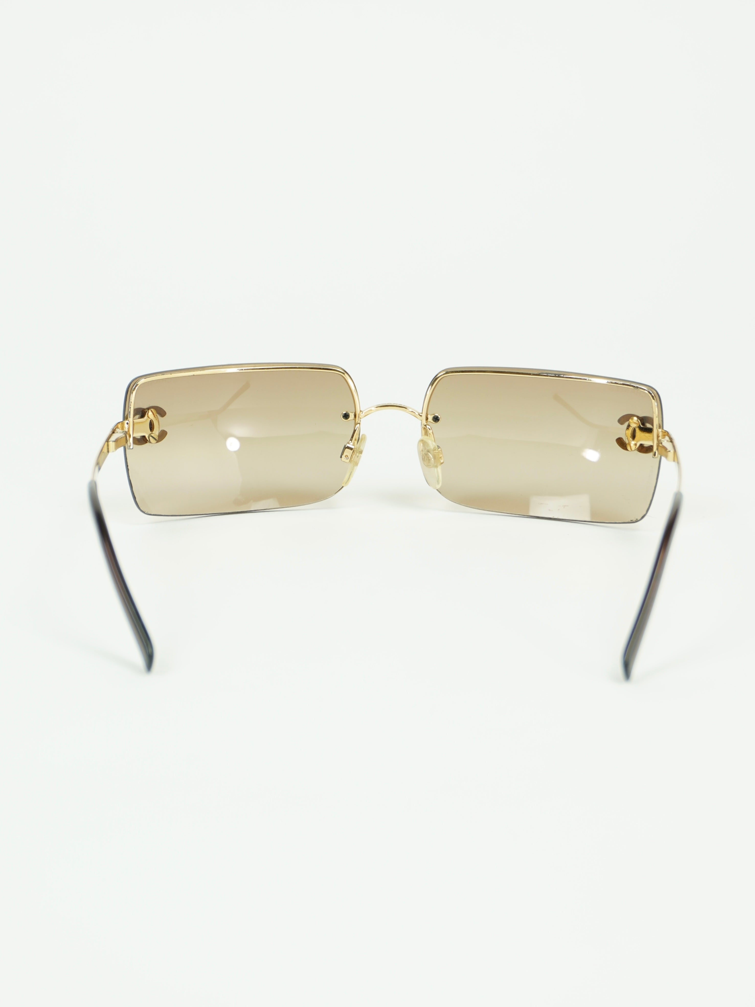 CHANEL RHINESTONE SUNGLASSES