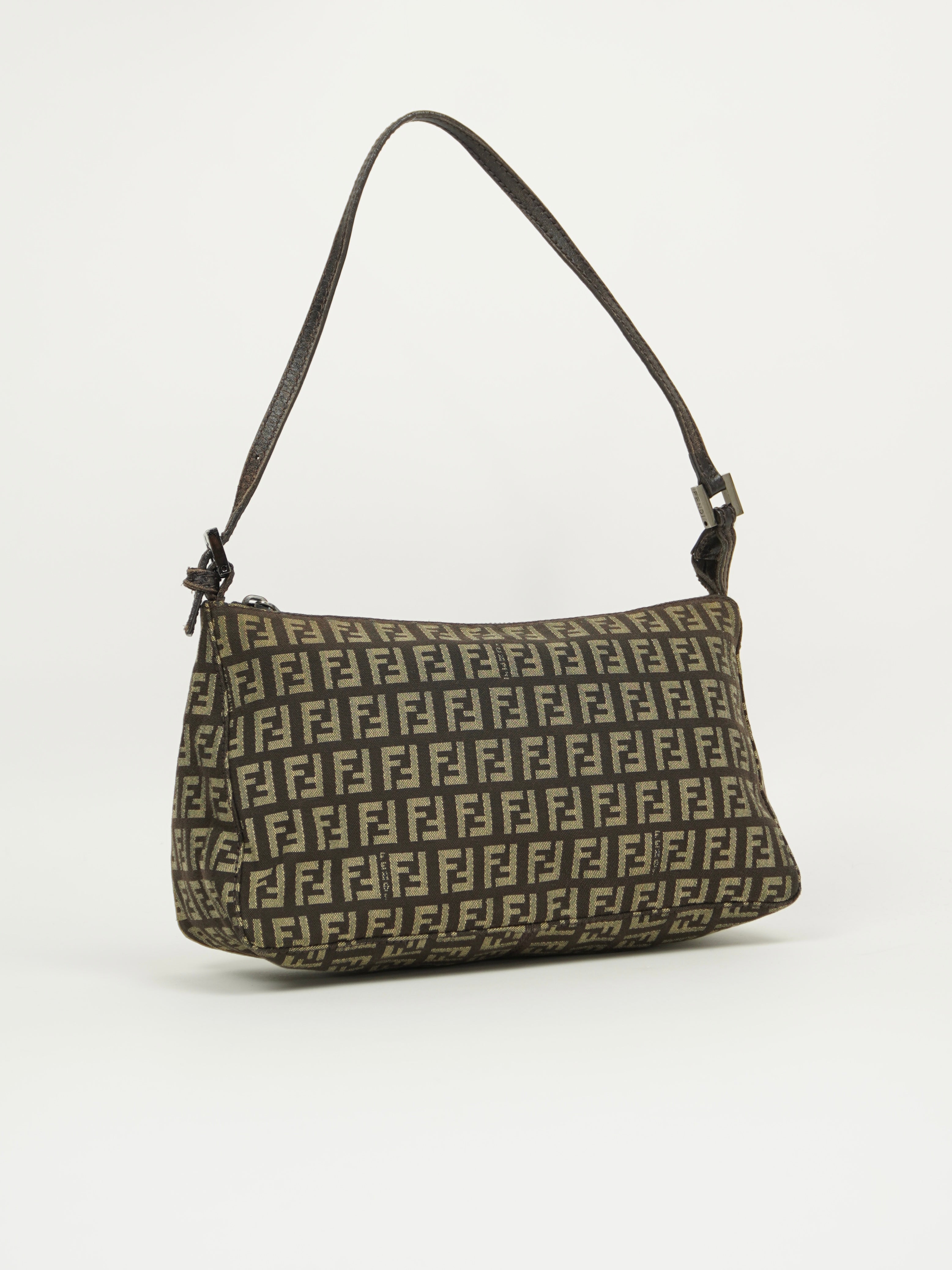 FENDI ZUCCA SHOULDER BAG