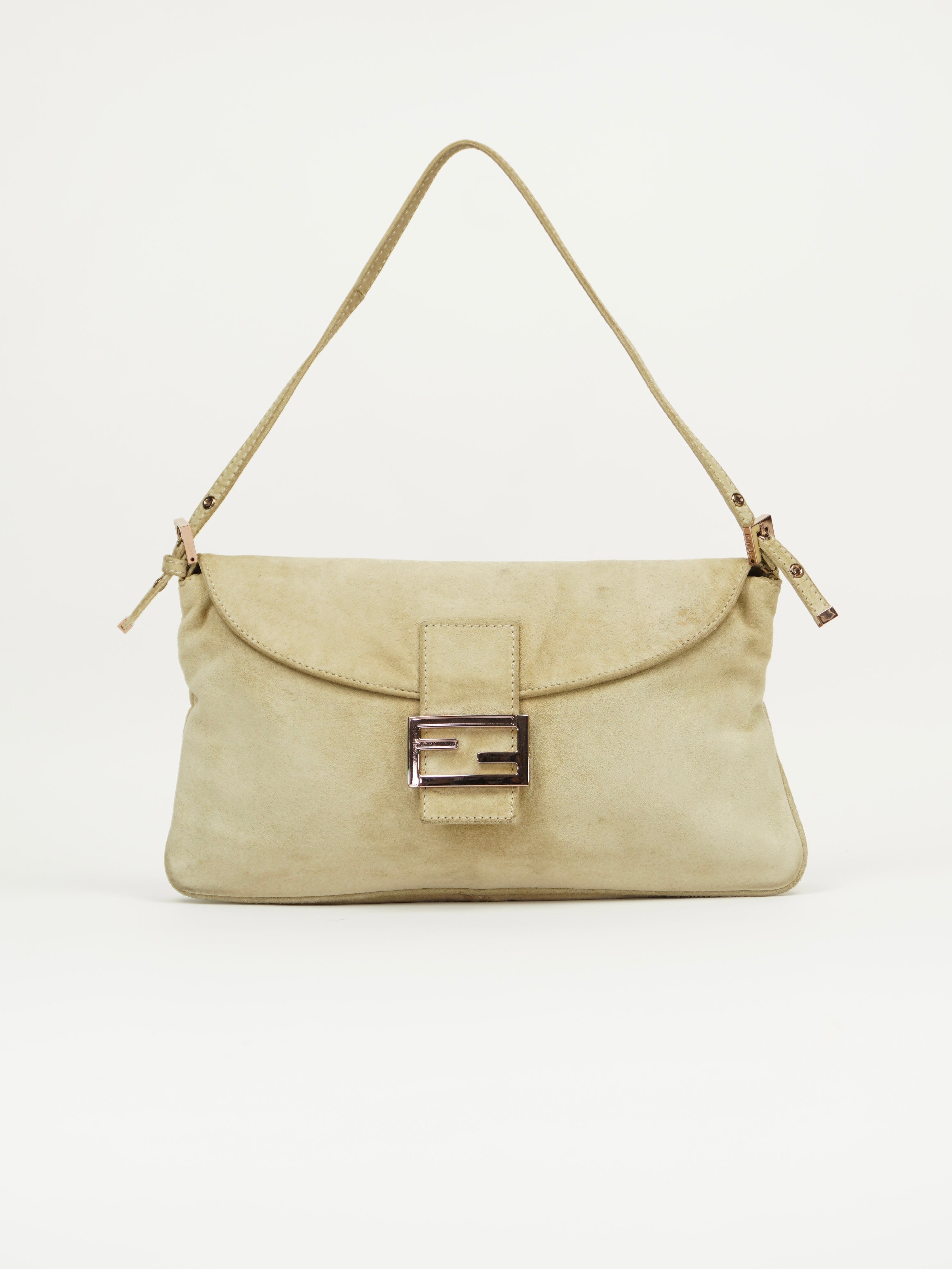 FENDI SUEDE BAGUETTE