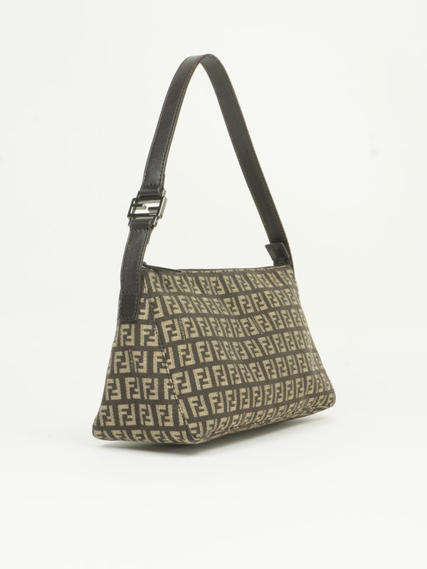 FENDI ZUCCA SHOULDER BAG