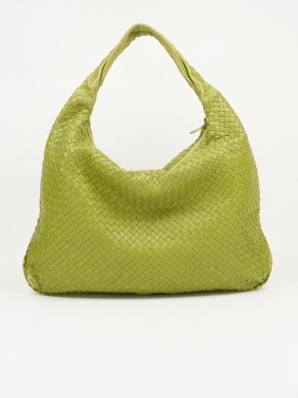 BOTTEGA VENETA INTRECCIATO HOBO SHOULDER BAG