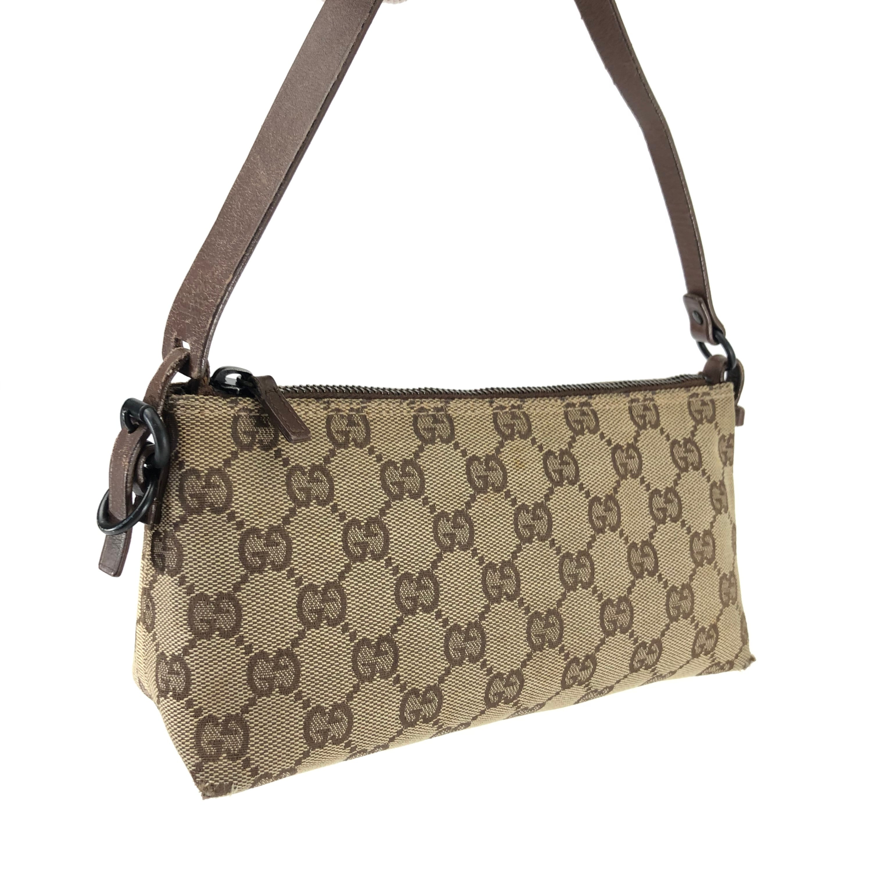 GUCCI MONOGRAM SHOULDER BAG