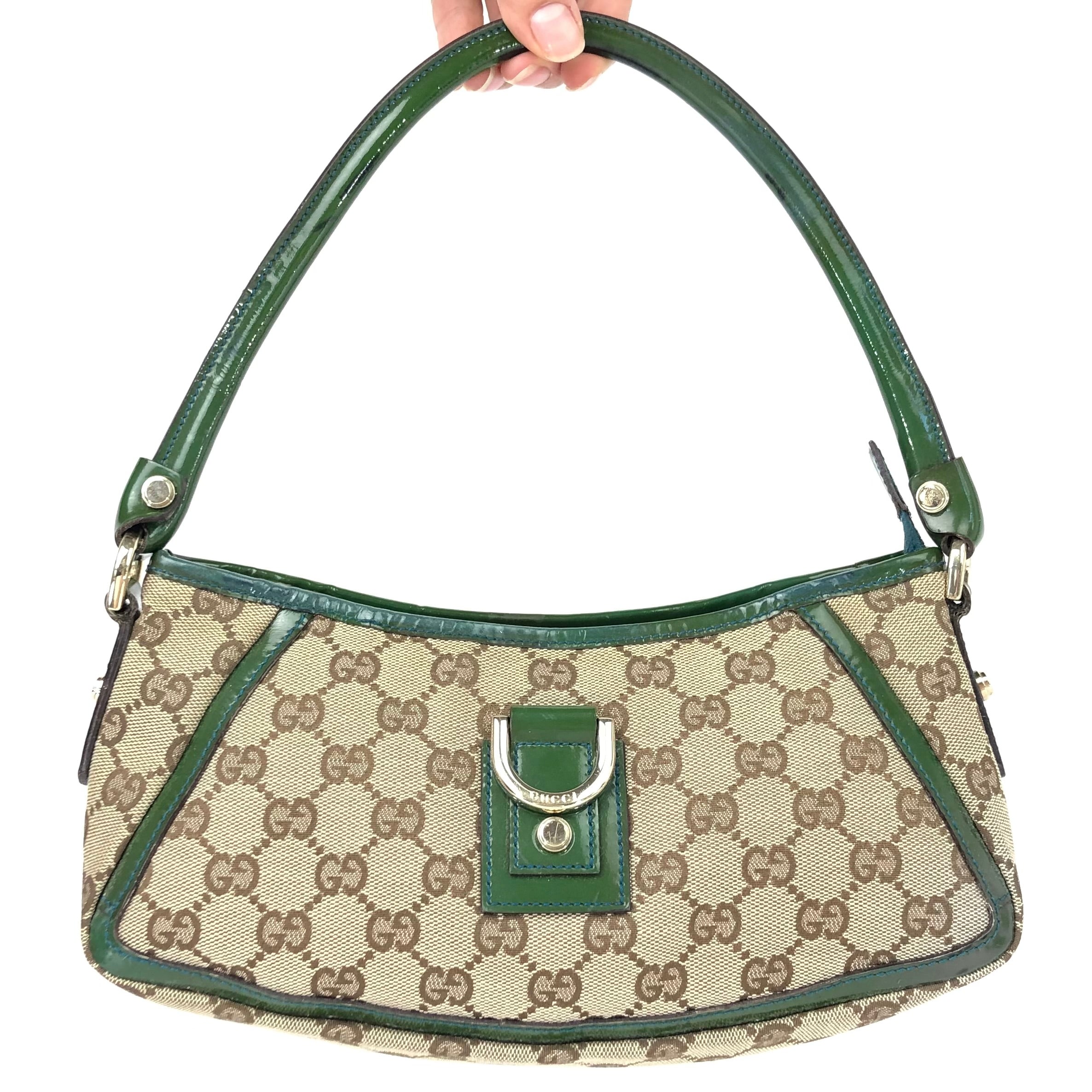 GUCCI MONOGRAM SHOULDER BAG