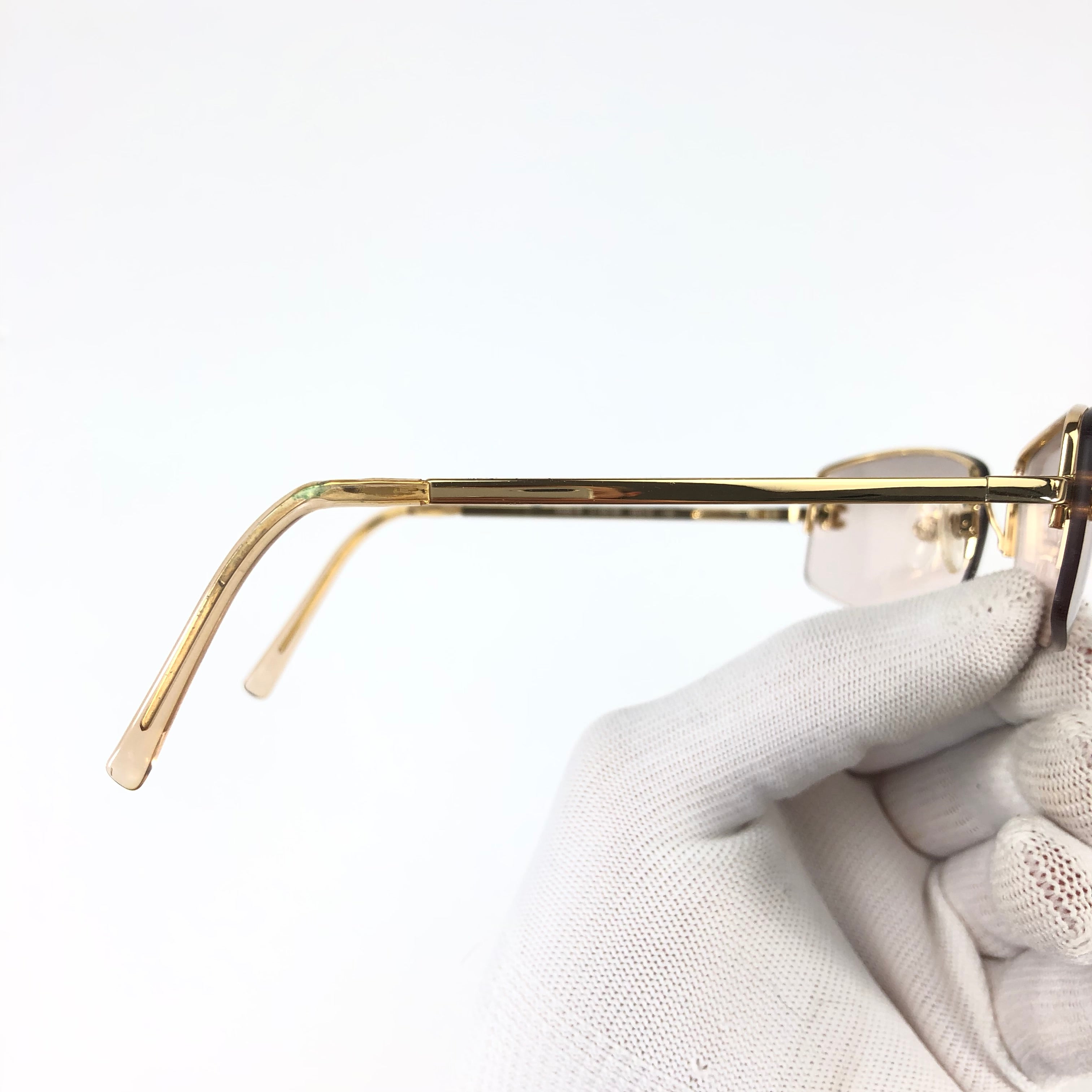 CHANEL RIMLESS SUNGLASSES