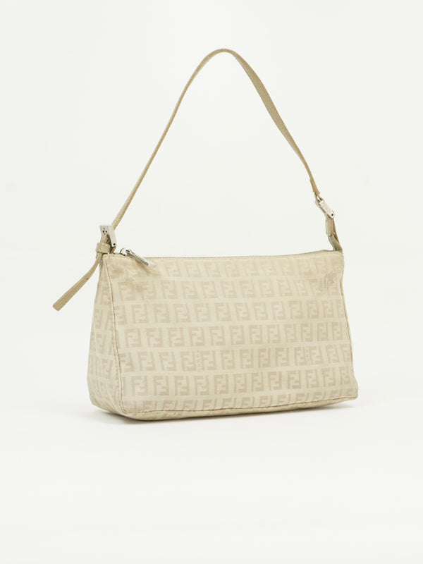 FENDI ZUCCA SHOULDER BAG