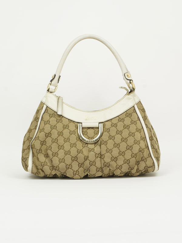 GUCCI MONOGRAM ABBEY BAG